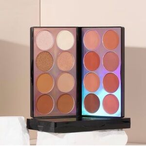 Miss Rose 16 Colors Contour Palette Makeup for blush, highlighter, and contour